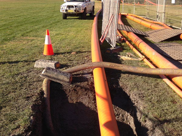 UEA Trenchless Division Completes Installation of Electrical Transmission Mains at Homebush, NSW using Horizontal Directional Drilling (HDD)