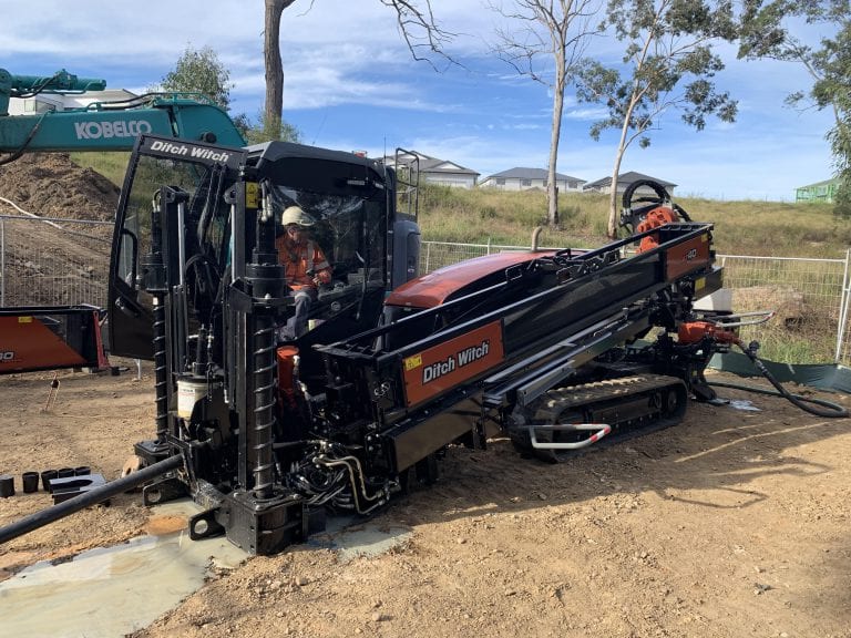 UEA takes delivery of new Ditch Witch AT40 All Terrain Directional Drill