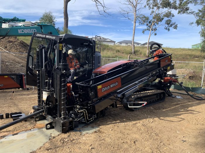 UEA’s Delivery of New DitchWitch AT40 All Terrain Directional Drill